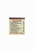 Premium Super Negin Saffron – 3g Glass Jar