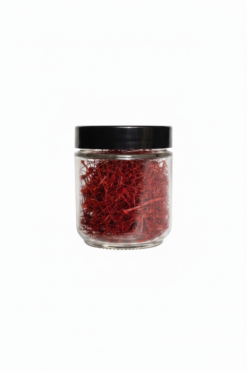 Premium Super Negin Saffron – 5g Glass Jar